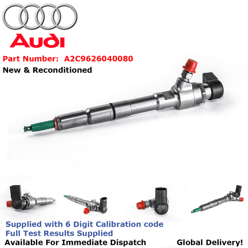 Audi A1 1.6 TDI Reconditioned Siemens Diesel Injector - A2C9626040080